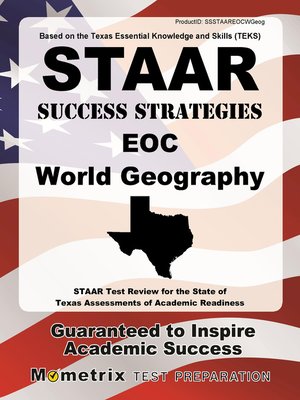cover image of STAAR Success Strategies EOC World Geography Study Guide